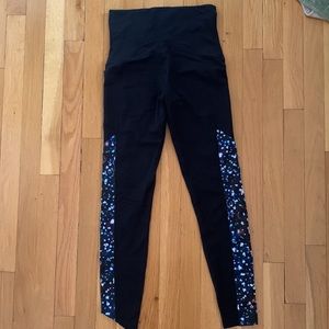 Slimming Spanx black athletic leggings M